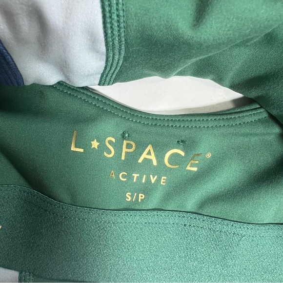 L*Space | Sporty Make Waves Color Block Sports Bra Top | S - Picture 9 of 12